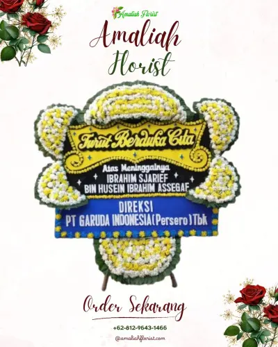 Papan Bunga Duka di Ngadi